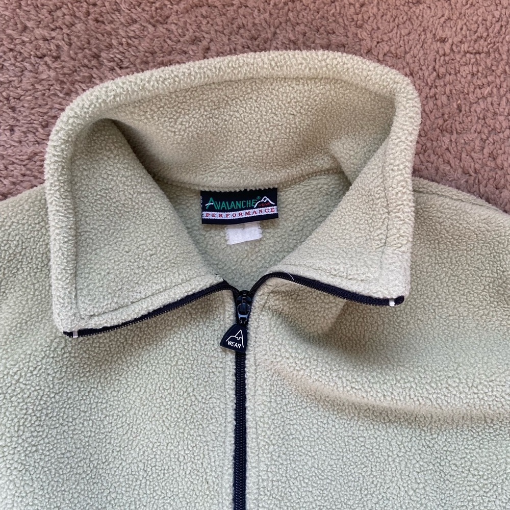 VINTAGE GREEN VEST !!